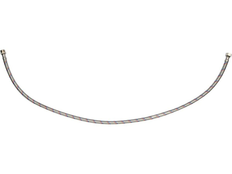 Шланг водопровідний з опліткою з нерж сталі FALA l= 1000 мм, Ø= 8/12,з'єднання М-3/8" х F-3/8" 1 МПа