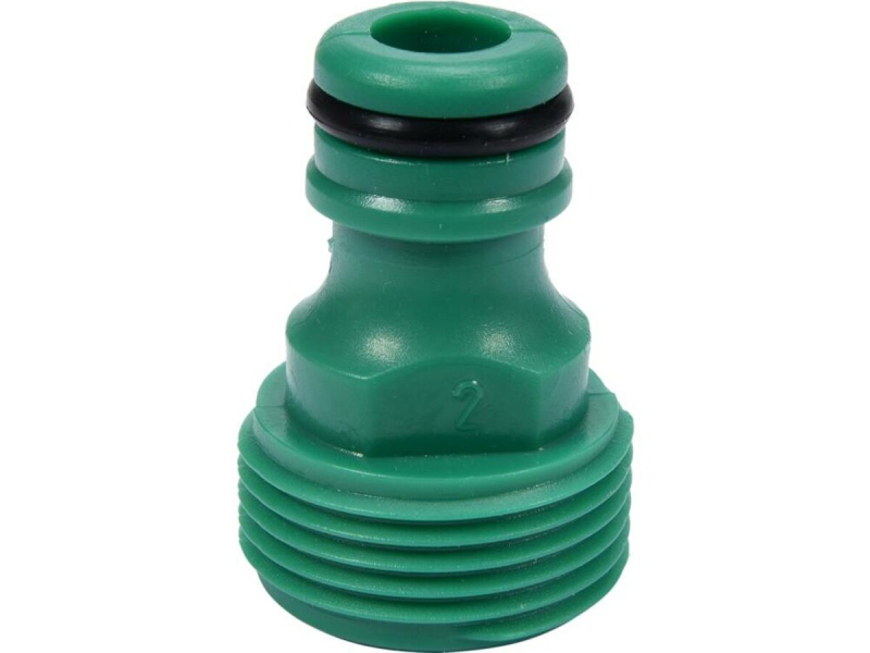 Муфта сполучна 2-х водяних шлангів з зовніш. різьбою 3/4" FLO пластикова [30/240]