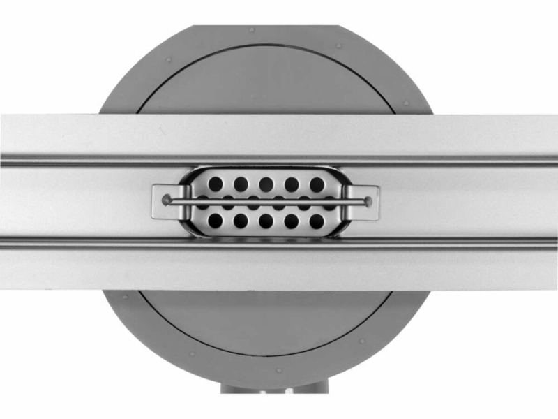 Трап підлоговий лінійний з нержавіючої сталі FALA SLIM; 80х 3х 7 см, сифон- 56 мм