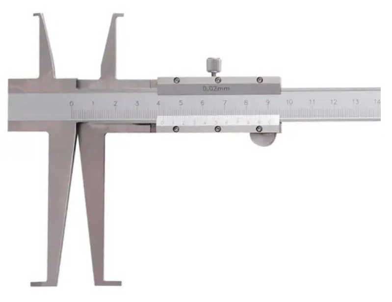 Штангенциркуль отраслевой механический для внутренних канавок ШЦО 7-125-0.02 OTTIMO