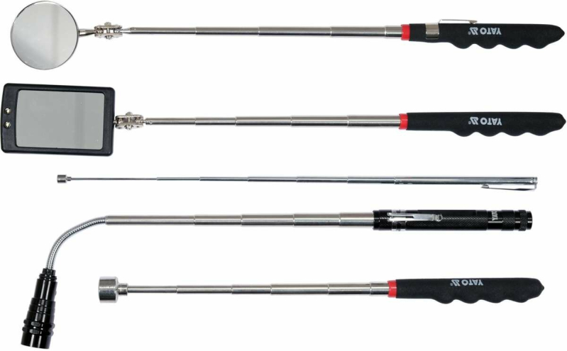 Засоби для огляду обладнання YATO, набір 5 елементів [48]