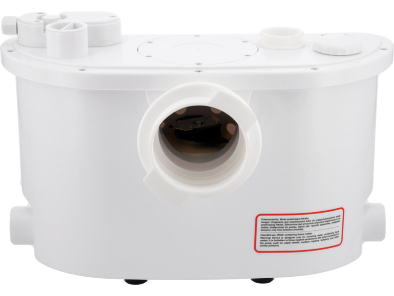 Помпа фекальна до унітазу від мережі 230В FALA : P= 400 Вт, з подрібнювачем, на висоту 6 м, 100 л/хв