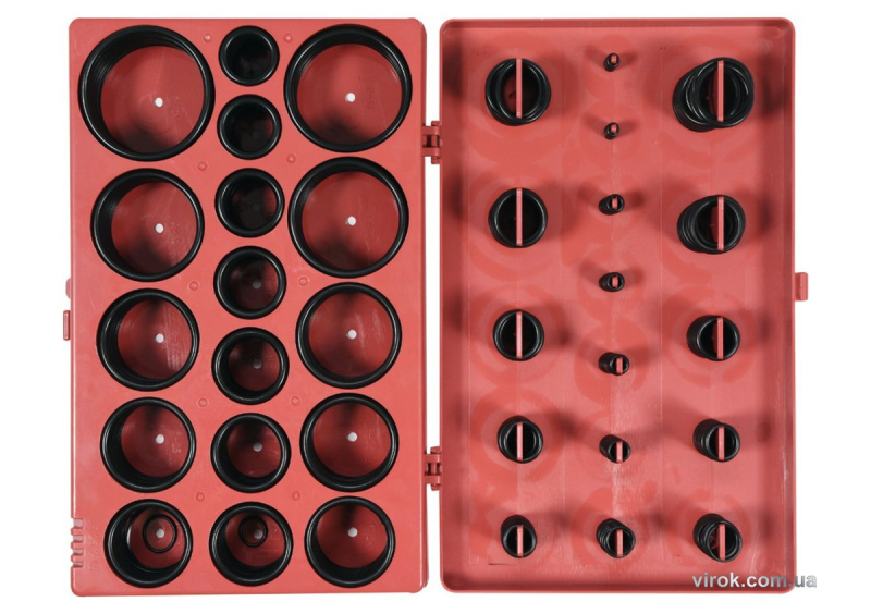 Набір гумових прокладок YATO : Ø=3- 50 мм, 419 шт