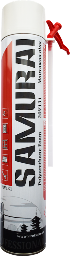 Піна ручна SAMURAI Premium Foam 765ml UKR ,890г