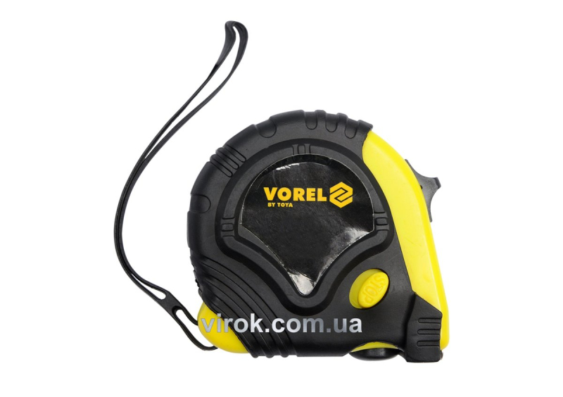Рулетка VOREL : L= 3 м x 16 мм, 3 фіксатори [12/120]