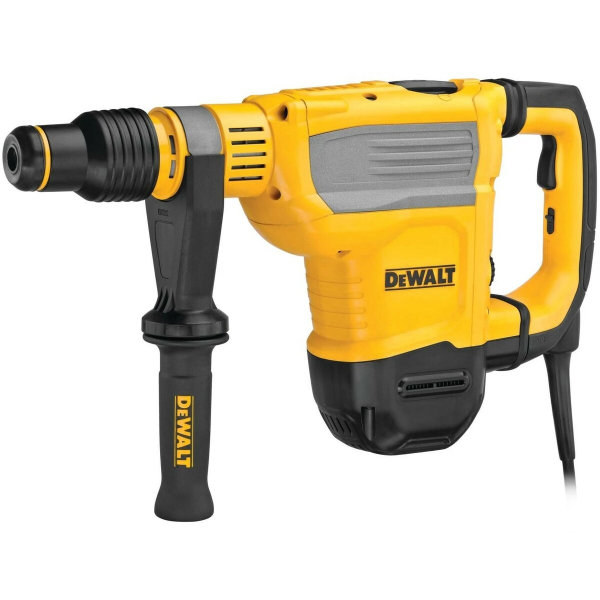 Перфоратор сетевой SDS+ DeWalt: P= 1350 Вт, 380 об/мин, J= 10,5 Дж, 2900 уд/мин, в кейсе