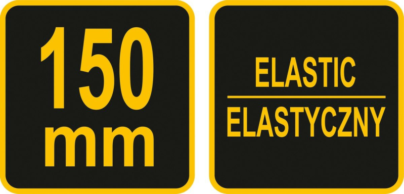 Шпатель гладильний до силіконів і ущільнювачів VOREL, 150 мм, еластичний