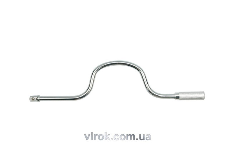 Вороток дуговий (коловорот) для торцевих головок VOREL з квадр. 1/2", l= 400 мм [40]