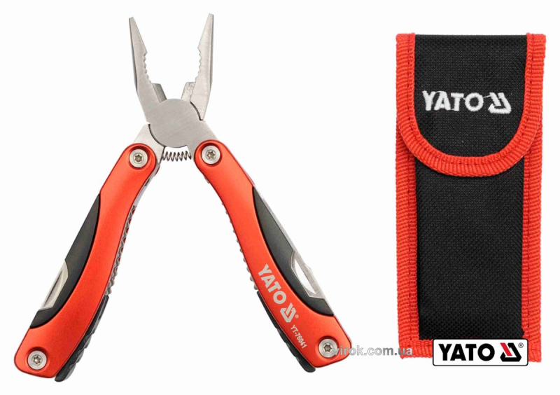 Мультитул (Багатофункційний інструмент) YATO : 9 в 1