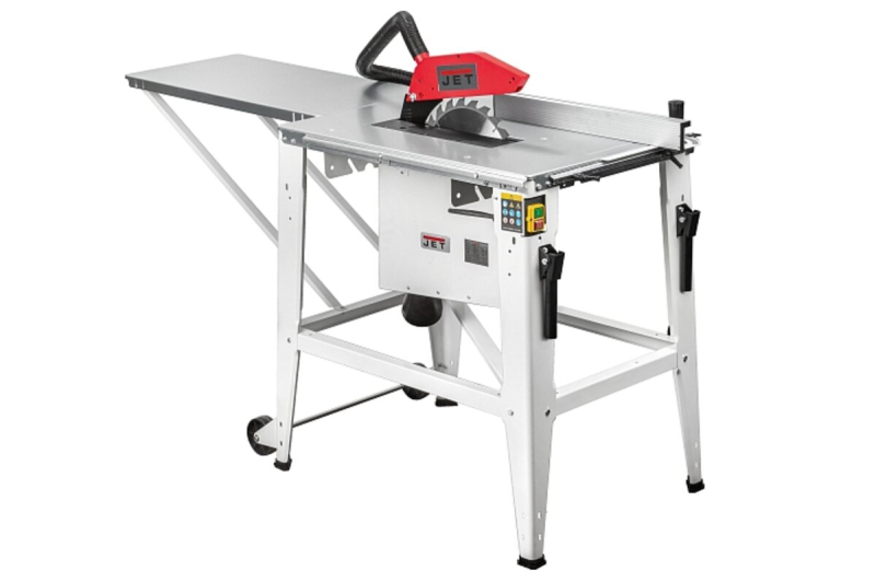 Циркулярна пила будівельна JET JTS-315LA з подовженням столу : 230В, 2.0/ 1,2 кВт, диск Ø= 315/30 мм