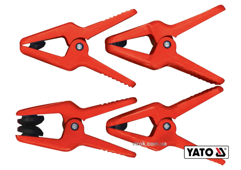 Затискачі для металевих проводів YATO : 4 шт.