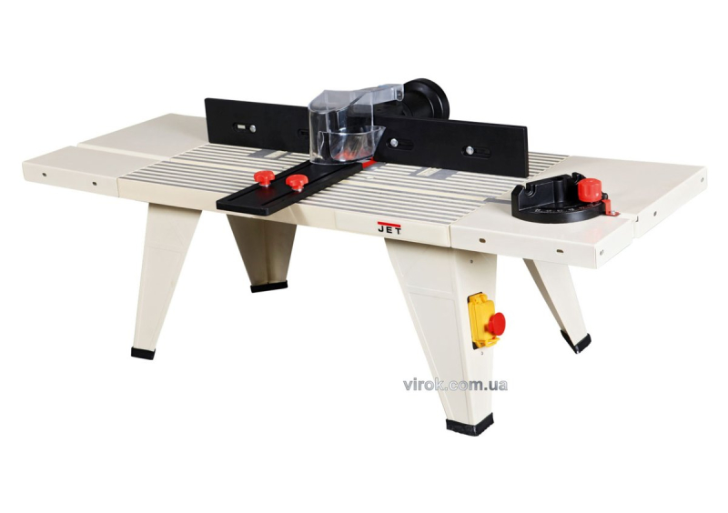 Стіл фрезерний універсальний JET JRT-1 роб. 610 (+570) х 360 мм, магніт. 230 В, 1,6 кВт алюм