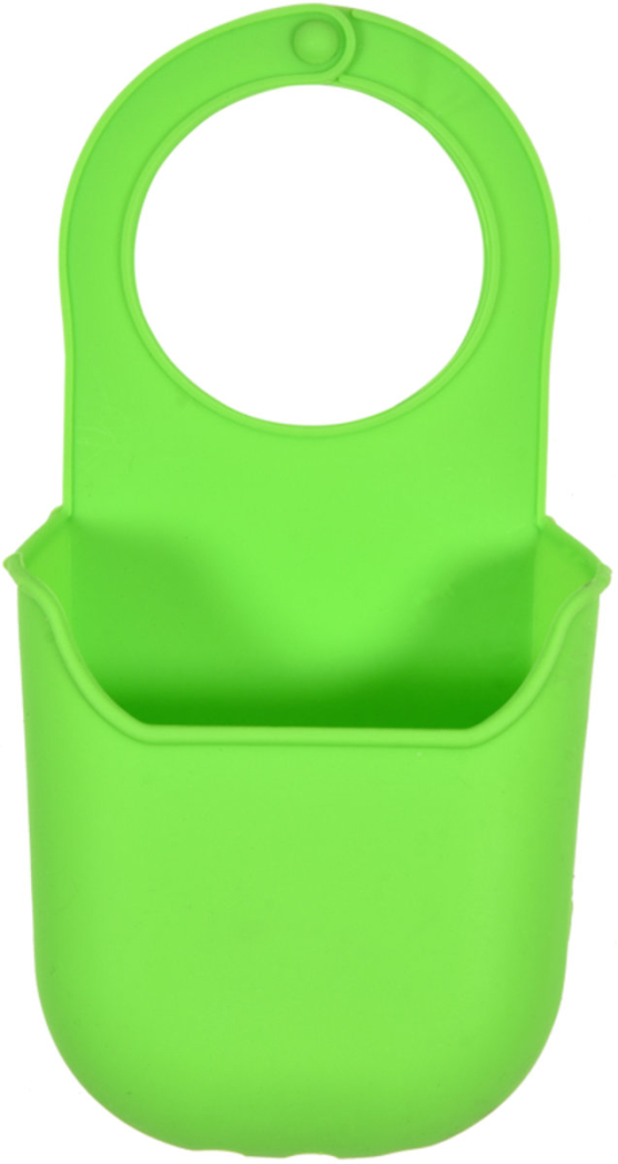 Органайзер силіконовий, зелений, підвісний FALA для губки, 200х 100 мм [144]