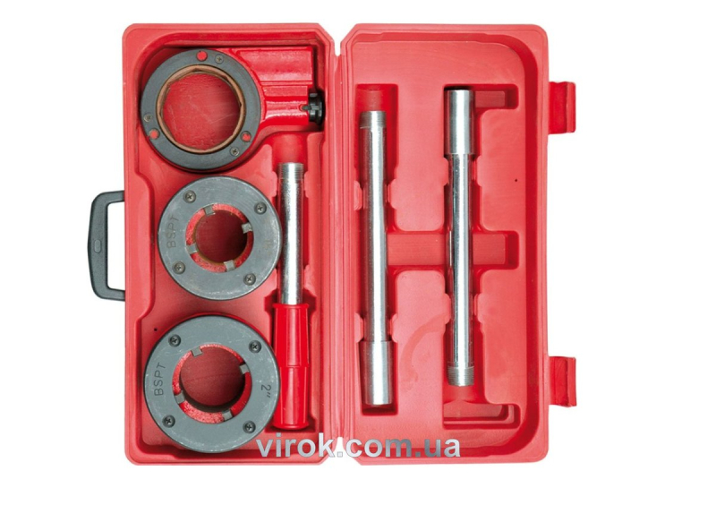 Набір різьбонарізний VOREL 1,5"-2", 6 шт. [2]