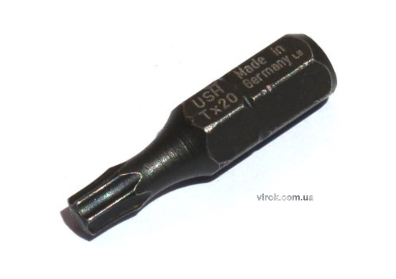 Насадка викруткова USH Industry : TORX T20 x 25 мм, Torsion Уп. 10 шт.