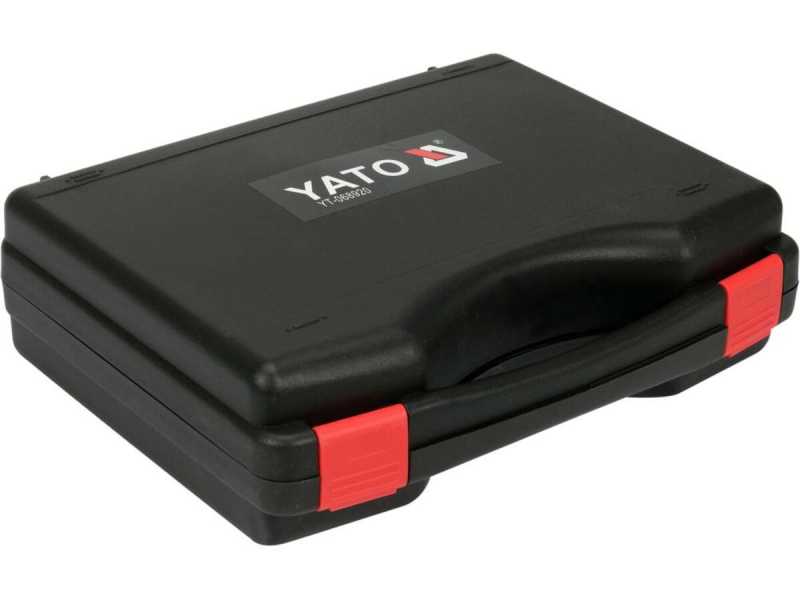 Набір електричних роз'ємів з ізоляцією і клем YATO: 500 шт, 50 пластик. хомутів і затискач в футлярі