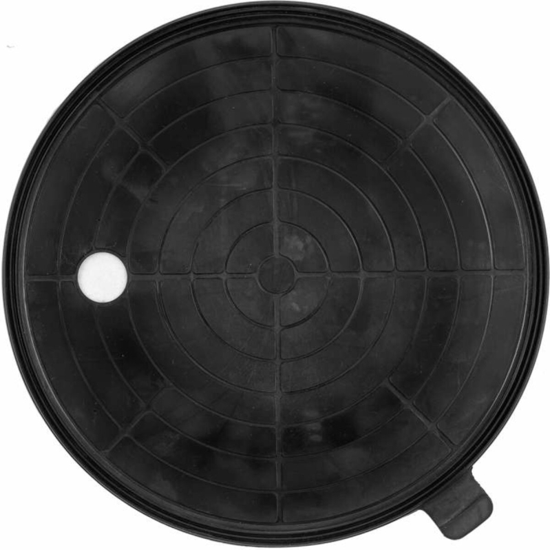 Присоска для монтажу скла одинарна VOREL : d= 204 мм, m= 100 кг ABS-пластик. корпус