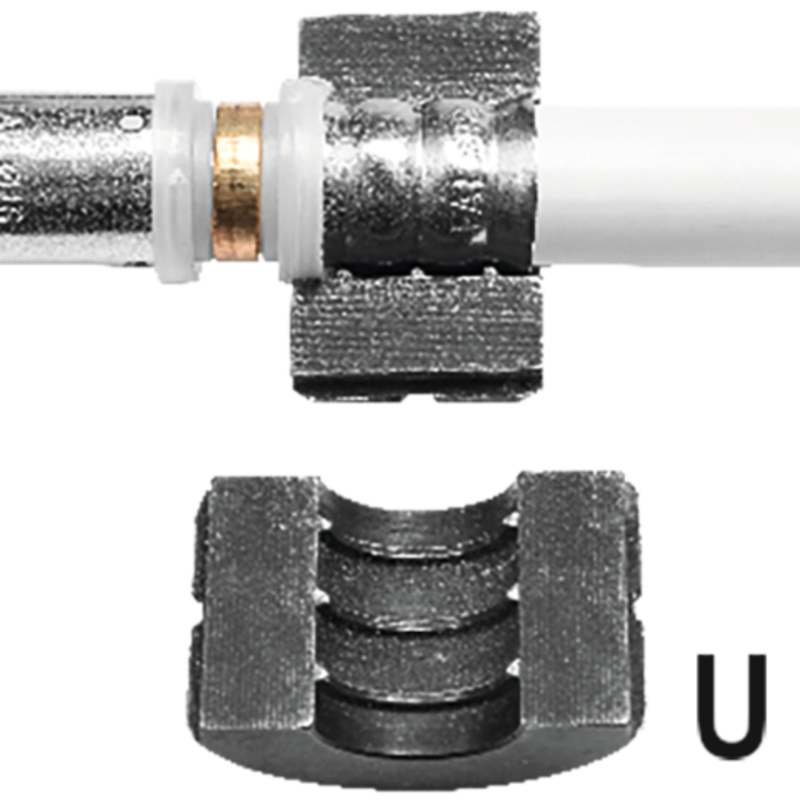 Прес-кліщі гідравл для труб PEX-AL і PERT YATO; l= 46см, з матриц U/TH 16/20/25/32 мм сила- 10т, 9ел