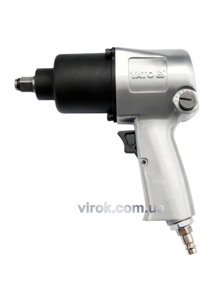 Гайковерт ударний пневматичний YATO : квадрат 1/2", F=511 Nm [6]
