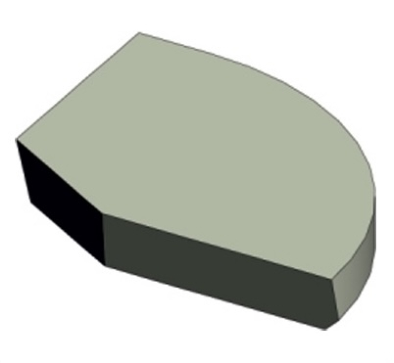 Пластина твердосплавная напайная 49030 Т15К6