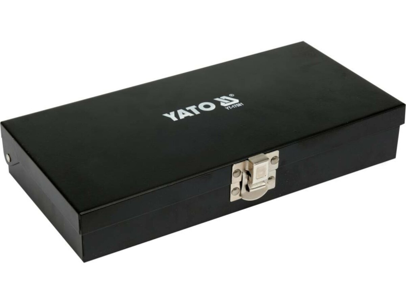 Засоби для ремонту "свічок" запалу YATO: мітчик під головку М14х 1,25 і 20 напрям. втулок, комп. 25е