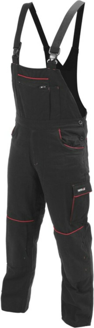 Комбінезон робочий COMFY YATO розмір L/XL, чорно-червоний, 9 кишень, 100% бавовна [10]