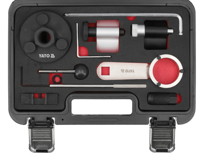 Фіксатори приводів газорозподільного механізму дизельних двигунів авто VAG TDI YATO, 10 елем.