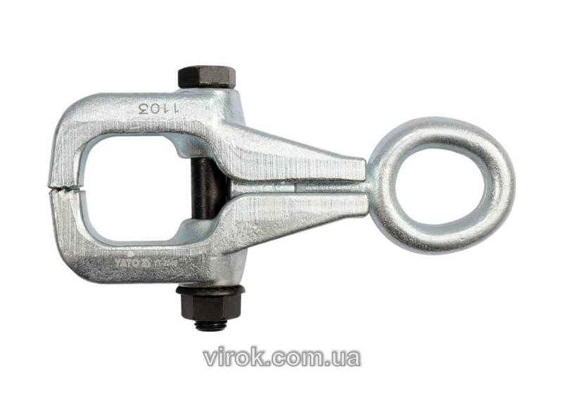 Затискач для листового металу YATO тип "С", l= 142 мм, роб. t≤ 16 мм