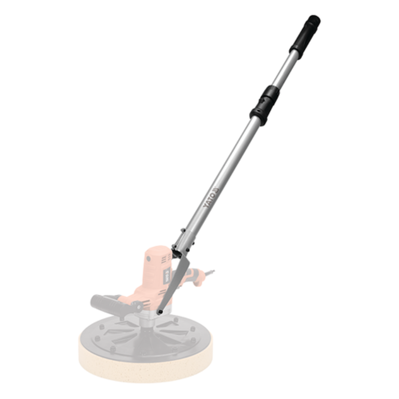 Тримач телескопічний з алюмінію YATO l= 80-150 см для затиральної машинки YT-82330