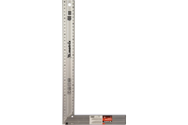 Угольник 300 мм, алюминиевый, литой, MTX