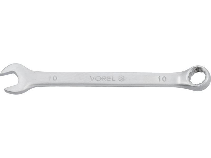 Ключ комбинированный 10 мм VOREL 51675, CrV, 140 мм