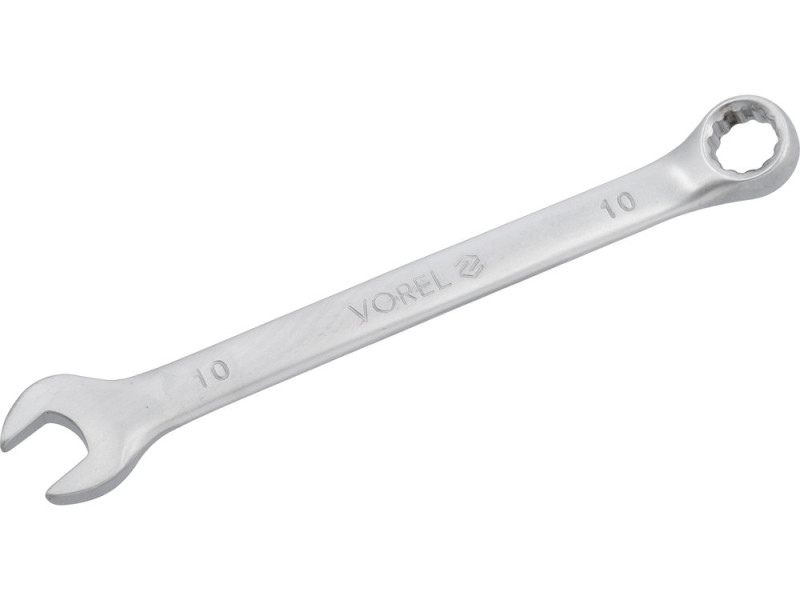 Ключ комбинированный 10 мм VOREL 51675, CrV, 140 мм