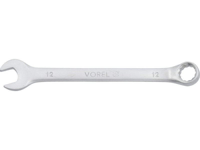Ключ комбінований 12 мм VOREL 51677, CrV, 160 мм