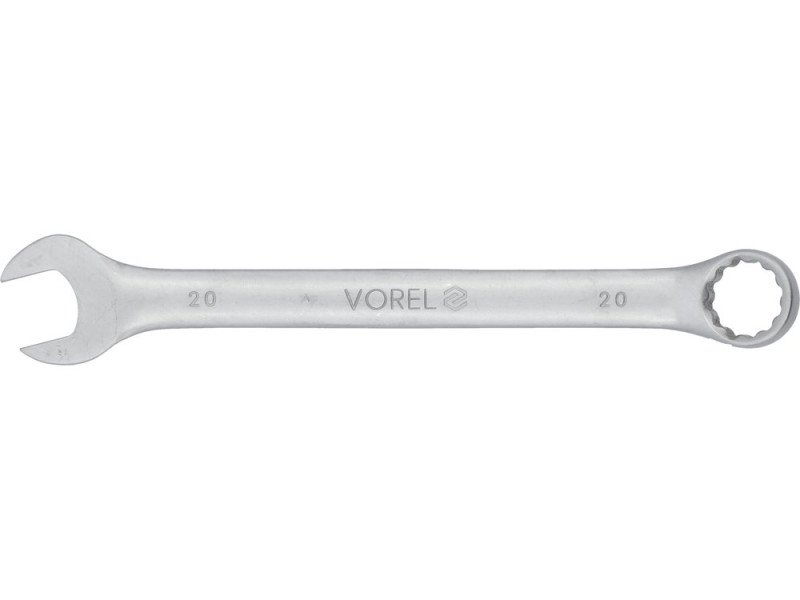 Ключ комбінований 20 мм VOREL 51685, CrV, довжина 240 мм