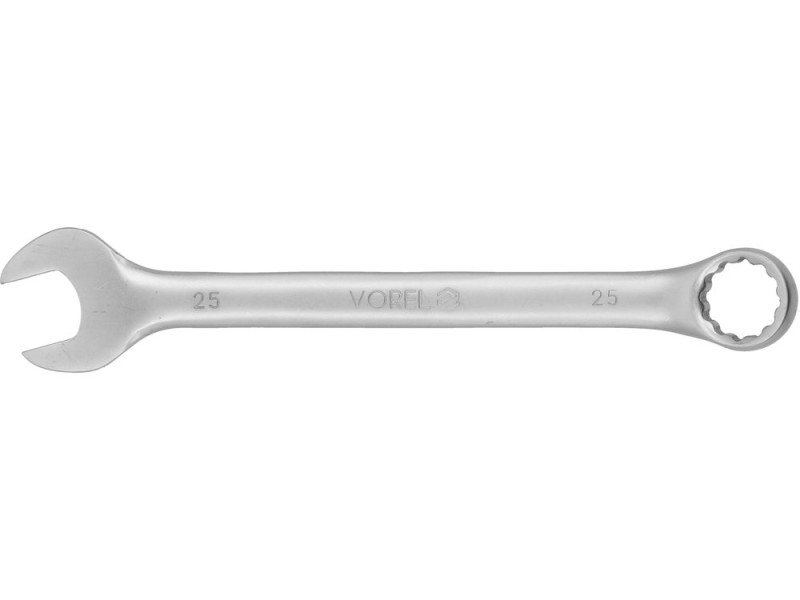 Ключ комбінований 25 мм VOREL 51690, CrV, довжина 290 мм