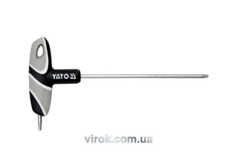 Ключ "TORX" YATO : "T"- образний, Т20, двосторонній, L= 130 мм [12/240]