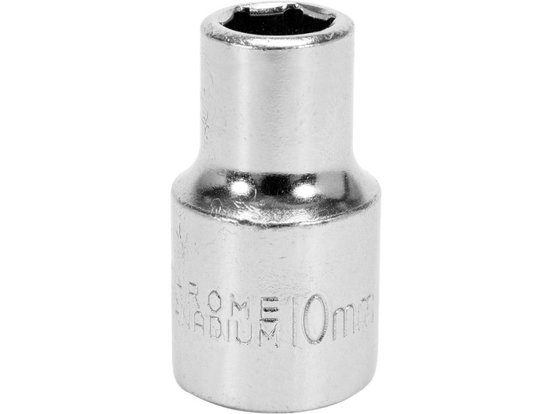 Головка торцева 1/2" 10 мм STHOR 53332, 6-гранна, хромована
