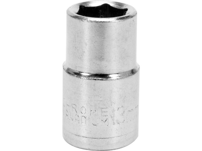 Головка торцева 1/2" 13 мм STHOR 53335, 6-гранна, хромована