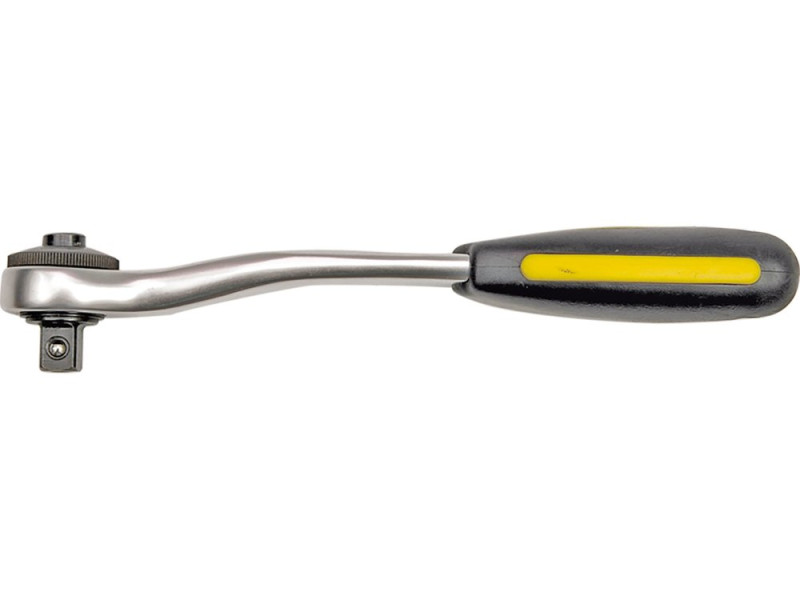 Трещотка изогнутая 1/2" VOREL 53573, CrV, 72 зуба