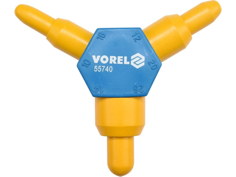 Калибратор для труб PEX-AL-PEX VOREL 55740, 6 типоразмеров