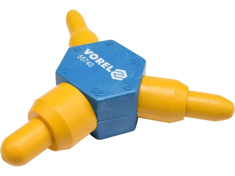 Калибратор для труб PEX-AL-PEX VOREL 55740, 6 типоразмеров