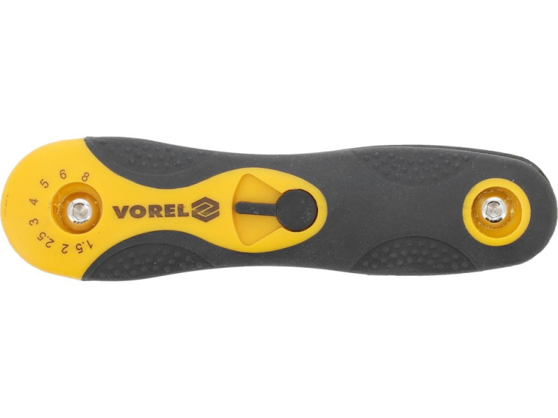Набір ключів шестигранних 1,5-8 мм VOREL 56506, 8 шт
