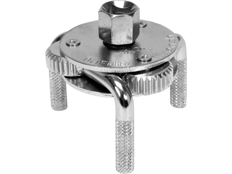Ключ для масляного фильтра трехлапый 65-110 мм VOREL 57600, 1/2" и 3/8"