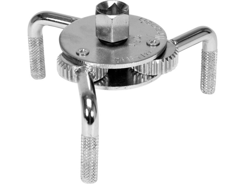 Ключ для масляного фильтра трехлапый 65-110 мм VOREL 57600, 1/2" и 3/8"