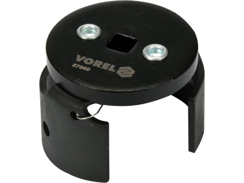 Ключ для масляного фильтра 64-80 мм VOREL 57660, привод 3/8", углеродистая сталь