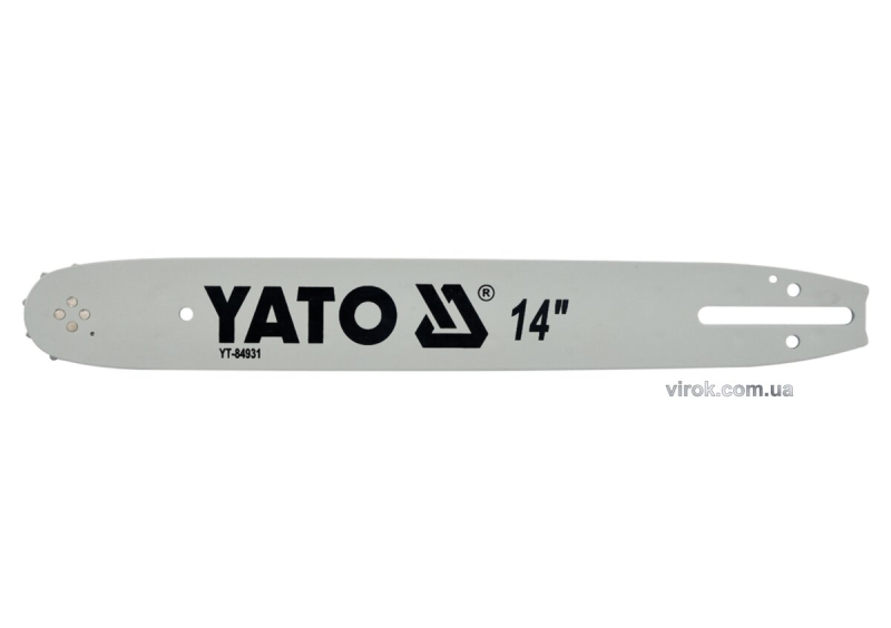 Шина для пили YATO l= 14"/ 36 см (52 ланки)3/8" (9,52 мм).Т-0,05" (1,3 мм)---YT-84951, YT-84960