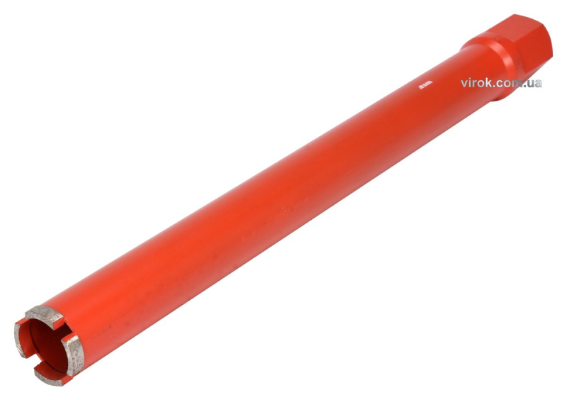 Свердло корончате по каменю, бетону YATO: Ø= 42 мм, l=430 мм, з алмазн. пругами, хвостовик- М32