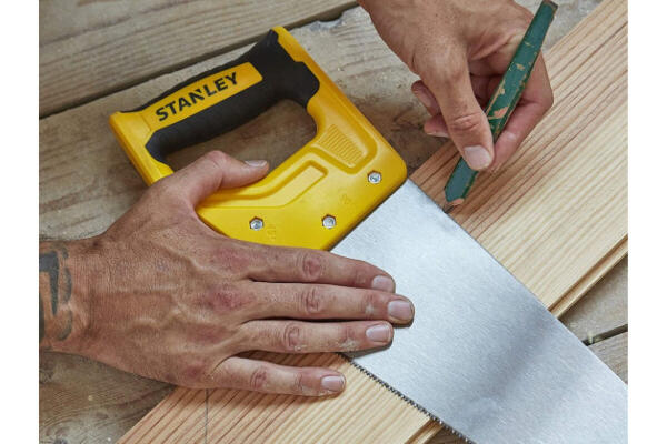 Ножовка по дереву STANLEY "SHARPCUT": L=380 мм, 7 зубов/1" (STHT20366-1)