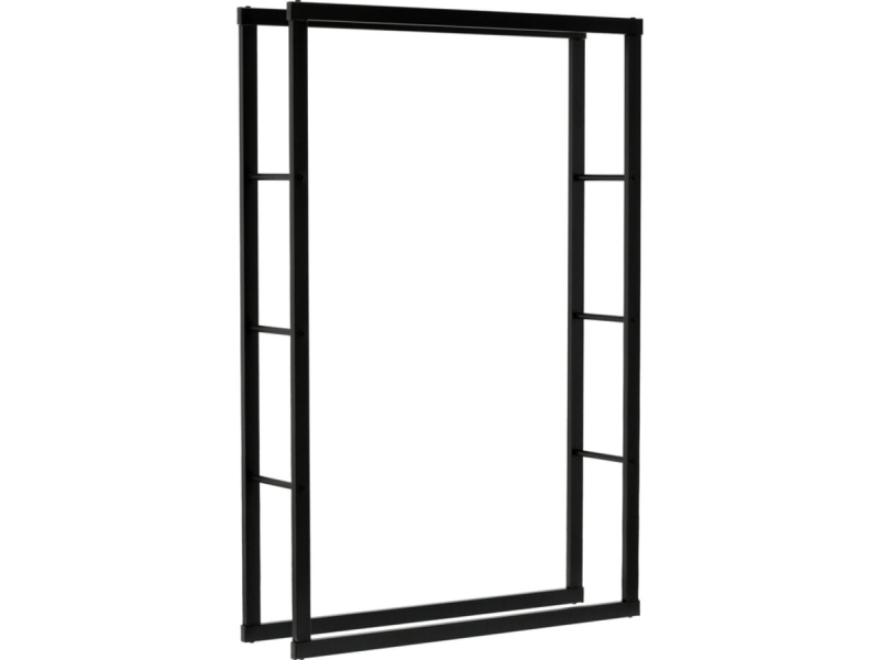 Стелаж для дров від 30 см сталевий VOREL: навантаж.- 150 кг, 100х25 см, висота- 150 см [1]