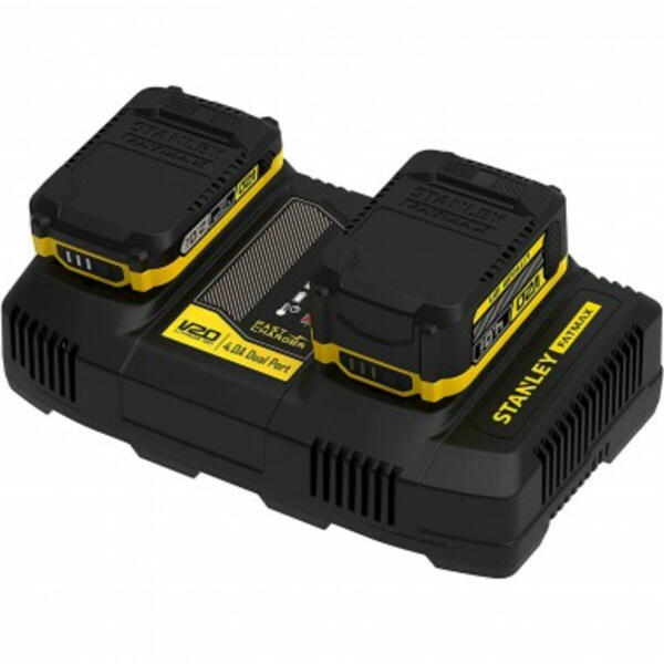 Зарядное устройство быстрое, 2 порта ,4 А, для аккумуляторов FATMAX V20 (SFMCB24-QW)